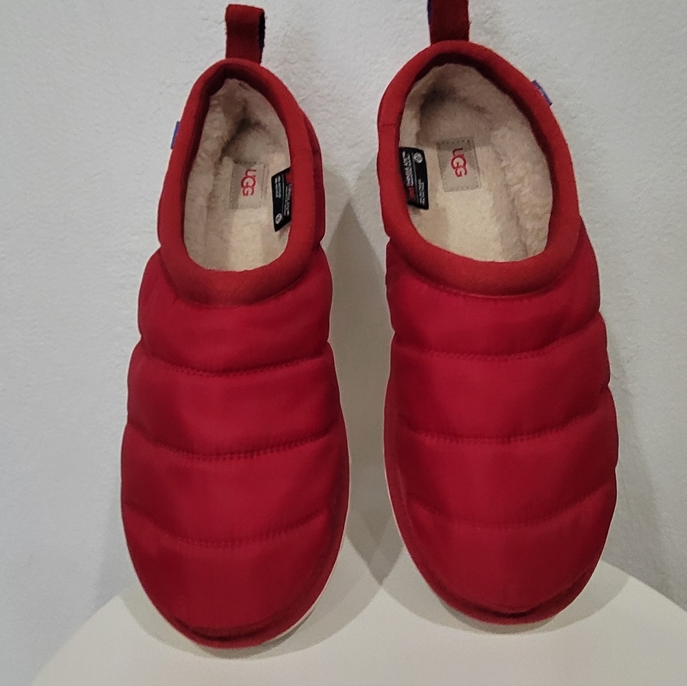 UGG Thinsulate Men's Tasman LTA RED PUFFER SLIP ON